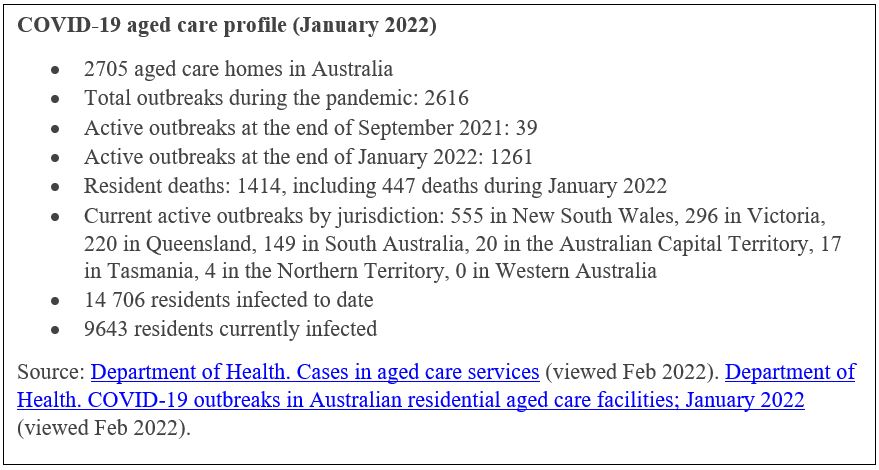 COVID-19 hits the vulnerable in aged care yet again - Featured Image