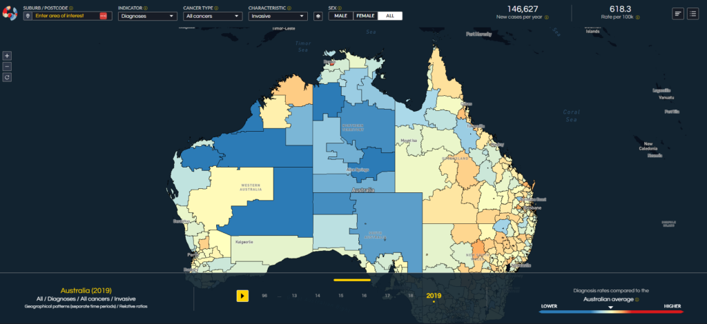 Building HOPE through the Australian Cancer Atlas - Featured Image